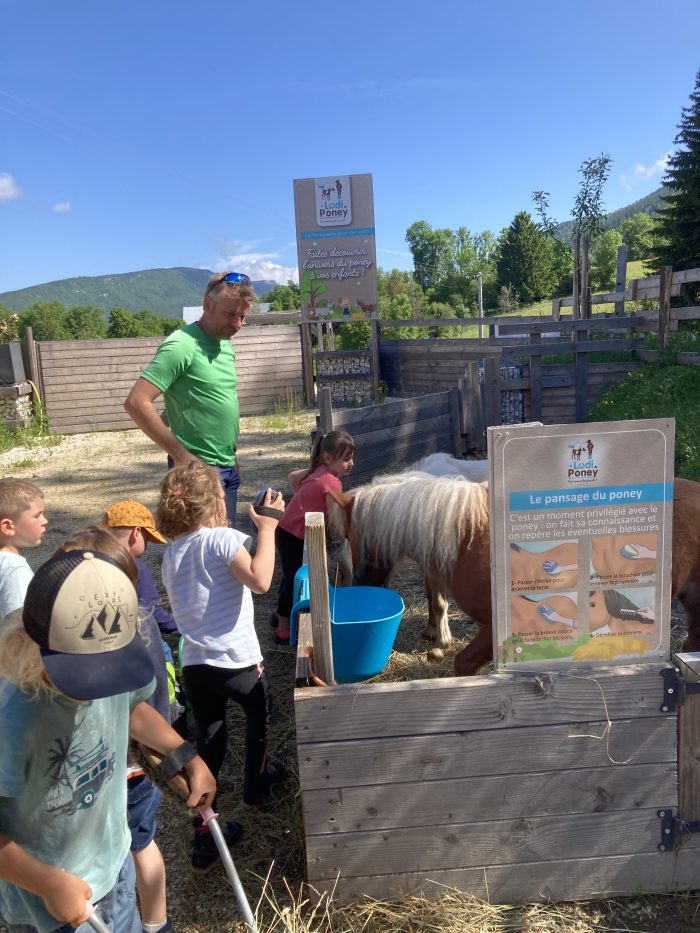 Anniversaire poney au Haras du Vercors