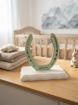 Fer à cheval porte-bonheur personnalisé — décoration de chambre