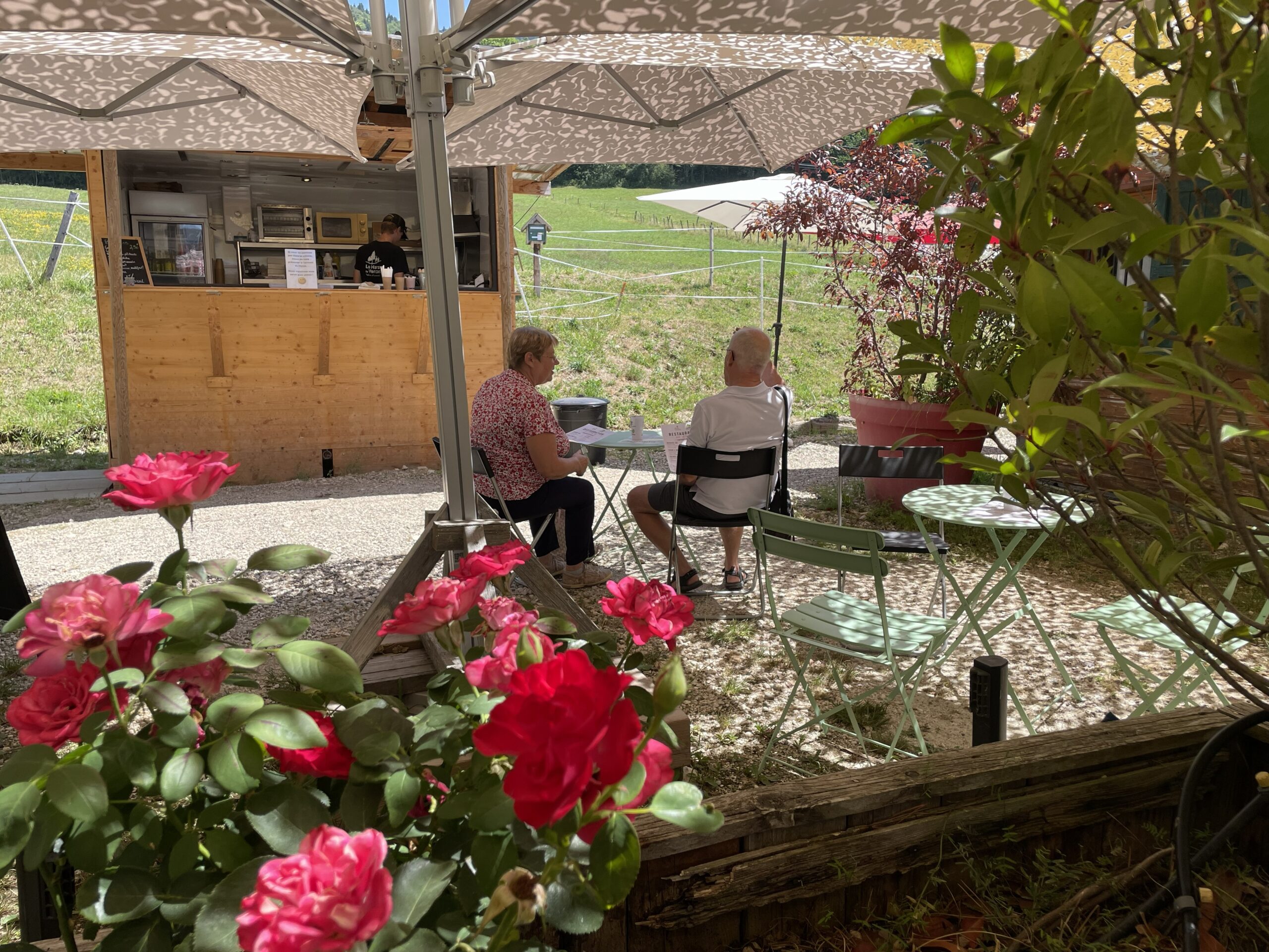 Restauration ouverte au public au Haras du Vercors